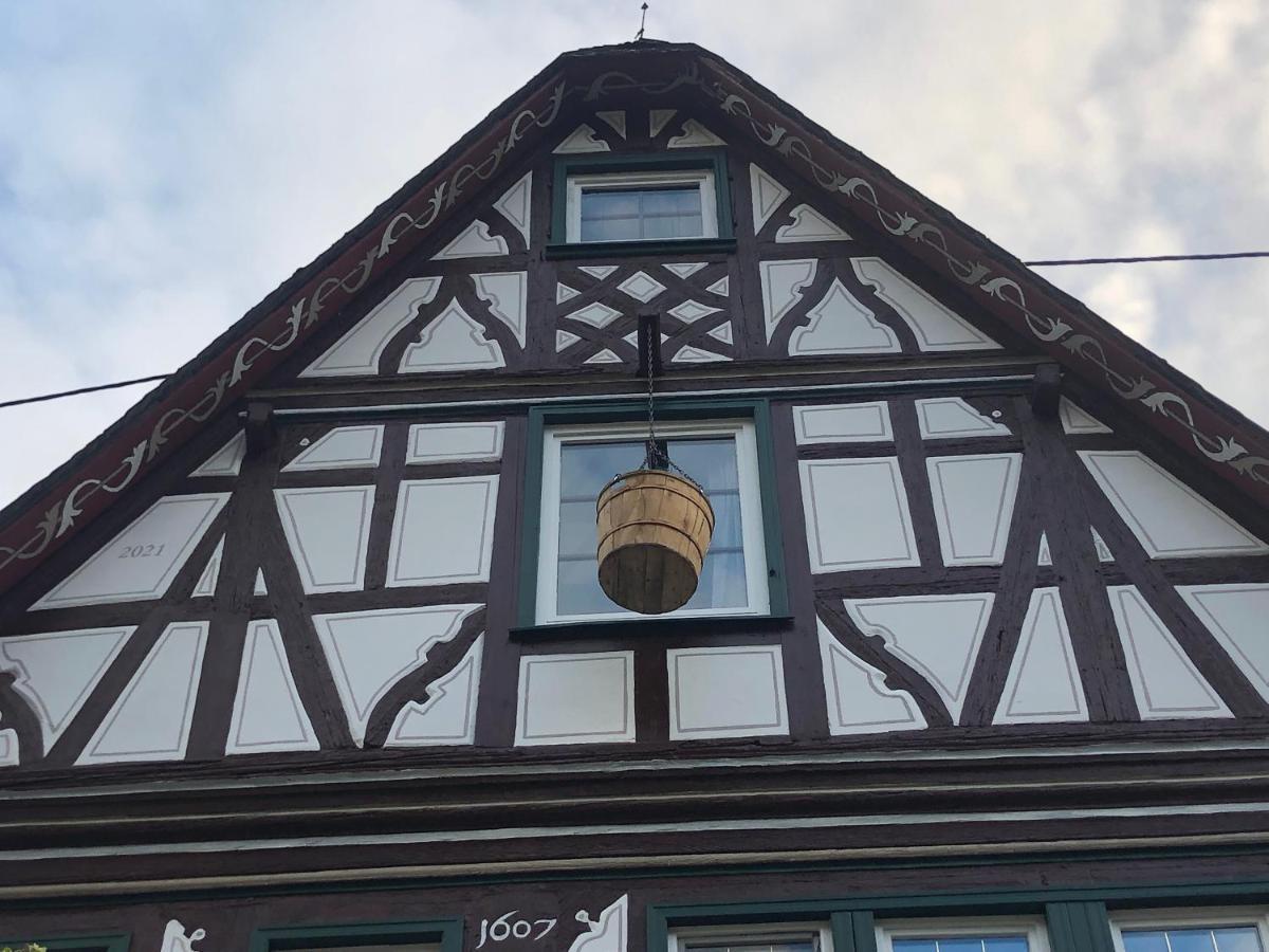 Schoene Ferienwohnung Gewoelbekeller Fachwerkhaus Bacharach Exterior foto